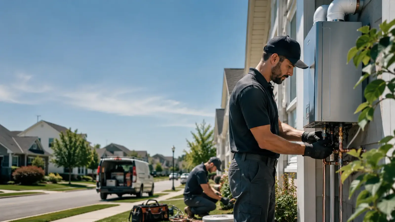 Tankless Water Heater Installation in Rock, MI